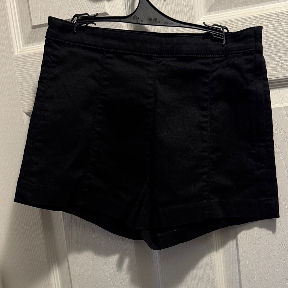 H&M Women's High Waist Shorts in Black